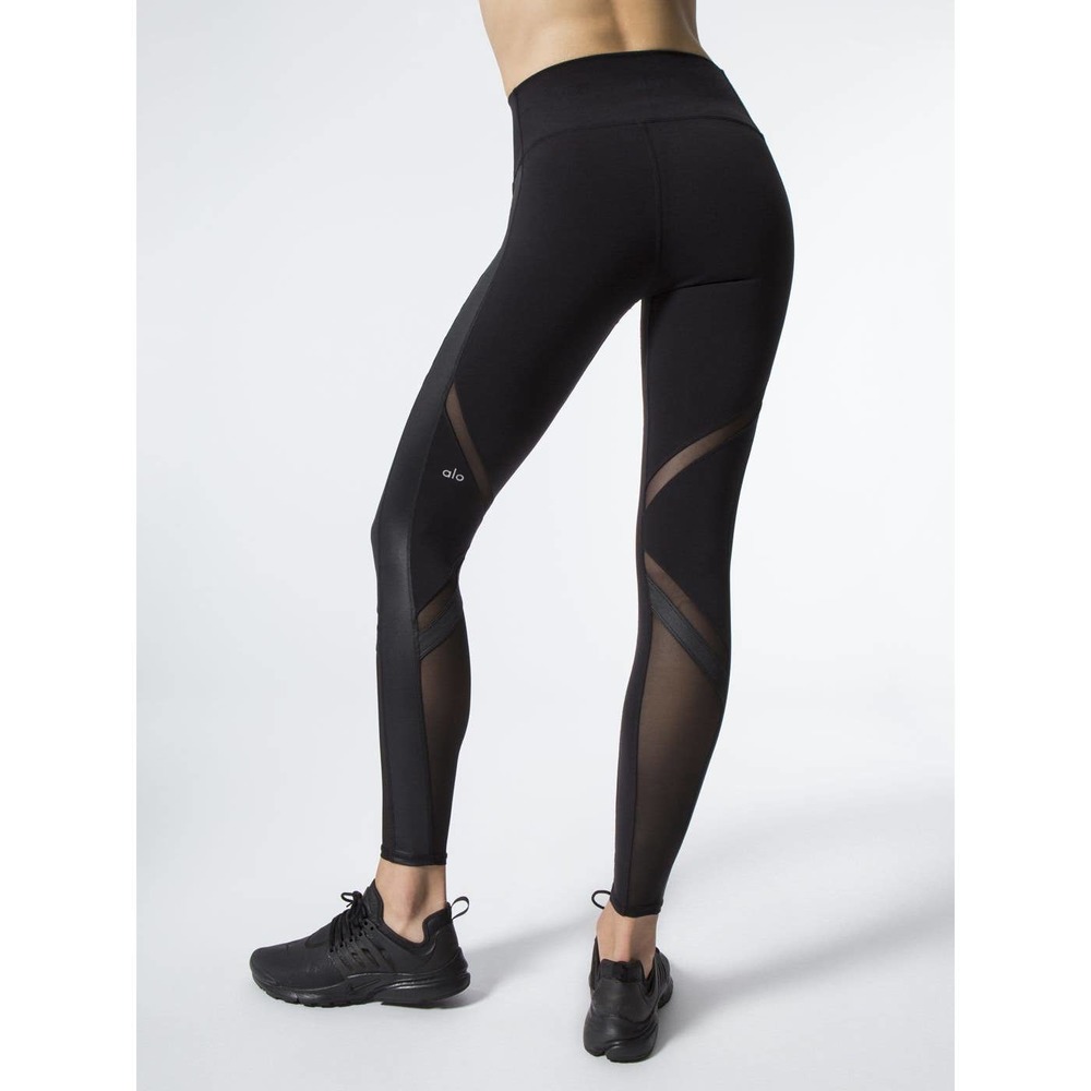Alo Yoga Epic Leggings Black Womens Size Small - Picture 2 of 10
